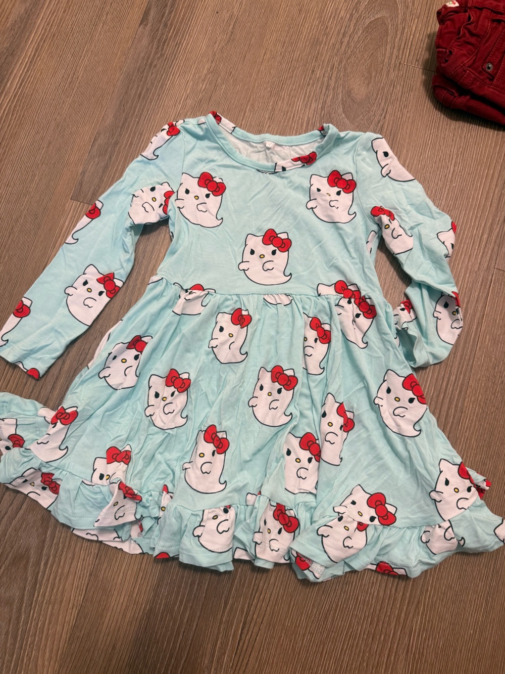 Posh peanut x hello kitty ghost kitty twirl dress 2T